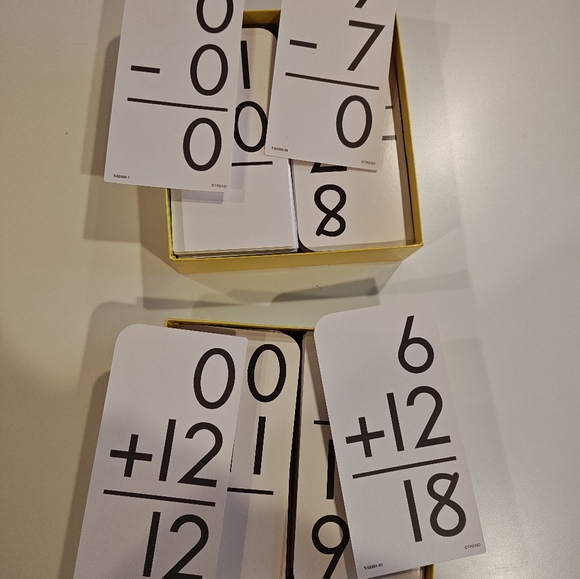 Addition and Subtraction Math Flash Cards Sets - Picture 4 of 4
